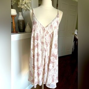 NWT Hem & Thread boutique boho flowy tank dress s